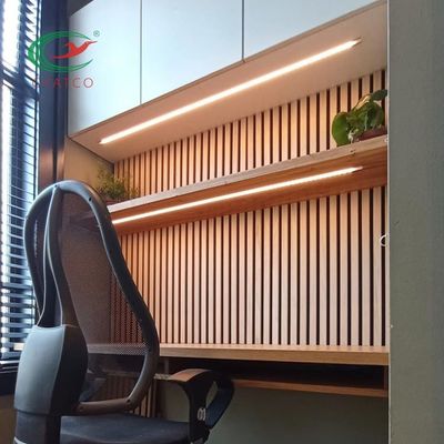 Moistureproof MDF ακουστικές ξύλινες επιτροπές για τον ήχο τοίχων - να απορροφήσει Flavorless