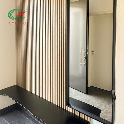 Moistureproof για πολλές χρήσεις επιτροπών 2400X600mm ξύλινος ακουστικός δρύινος