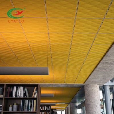 Οι sound-proofing ακουστικές ανώτατες επιτροπές ινών καθιστούν αλεξίπυρος πολύχρωμο