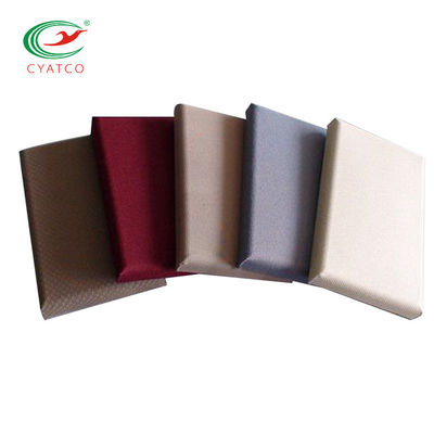 Flavorless Soundproof ορθογώνιο ακουστικής επιτροπής υφάσματος για την αίθουσα συνεδριάσεων