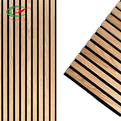 Η Soundproof ακουστική ξύλινη θερμότητα επιτροπής τοίχων μόνωσε 2400x600mm