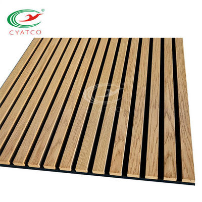 Μη τοξικά πρακτικά ακουστικά ξύλινα Slats, Moistureproof ξύλινες ακουστικές επιτροπές καπλαμάδων