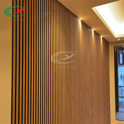 Moistureproof MDF ακουστικές ξύλινες επιτροπές για τον ήχο τοίχων - να απορροφήσει Flavorless