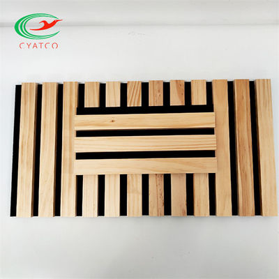 Flavorless ξύλινος Slat ξενοδοχείων Soundproof ανθεκτικός ακουστικών επιτροπών