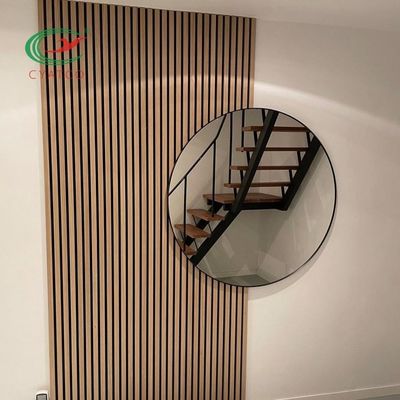 Moistureproof MDF ακουστικές ξύλινες επιτροπές για τον ήχο τοίχων - να απορροφήσει Flavorless