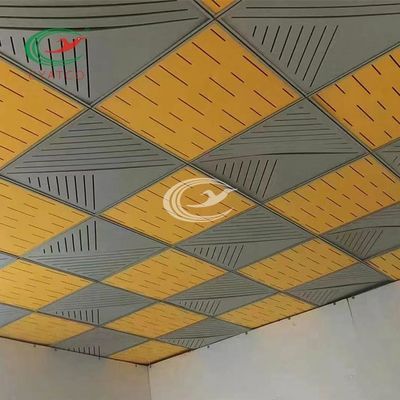 Tasteless αισθητό πολυεστέρας πάχος 12mm επιτροπών τοίχων για την αίθουσα συνεδριάσεων