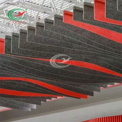 Μη τοξικός Odorless Soundproof ανώτατος πίνακας, Moistureproof ανώτατες επιτροπές υφάσματος
