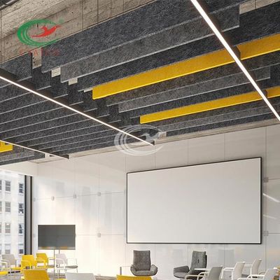 Μη τοξικός Odorless Soundproof ανώτατος πίνακας, Moistureproof ανώτατες επιτροπές υφάσματος