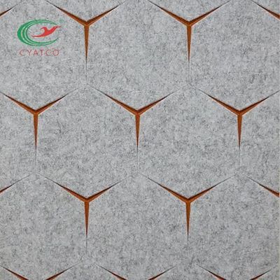 Πρακτικός Odorless της PET διαιρέτης δωματίων οθόνης επιτροπών ακουστικός, ανακυκλωμένος αισθητός