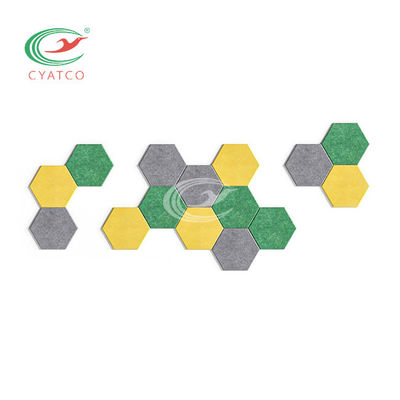 Hexagon υγιή νεκρώνοντας κεραμίδια, ελαφριά ακουστικά κεραμίδια για τους sound-proofing τοίχους