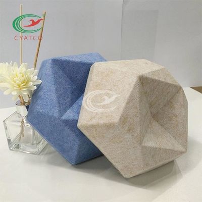 Odorless αισθητές Hexagon ακουστικές επιτροπές για την τρισδιάστατη διακόσμηση τοίχων
