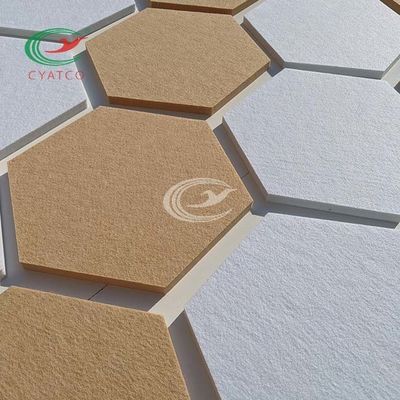 Hexagon υγιή νεκρώνοντας κεραμίδια, ελαφριά ακουστικά κεραμίδια για τους sound-proofing τοίχους