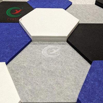 Η ανθεκτική PET αισθάνθηκε τη Hexagon ελαφριά φλόγα ακουστικών επιτροπών - καθυστερών
