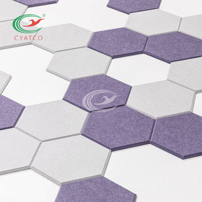 Αλεξίπυρες μη τοξικές Hexagon υγιείς επιτροπές, για πολλές χρήσεις Hexagon ακουστικά κεραμίδια