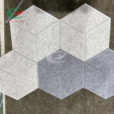 Αλεξίπυρες μη τοξικές Hexagon υγιείς επιτροπές, για πολλές χρήσεις Hexagon ακουστικά κεραμίδια