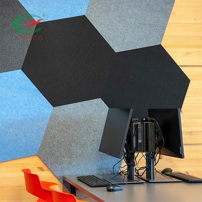 Soundproof Hexagon ακουστικές επιτροπές πρακτικό Eco cOem φιλικό