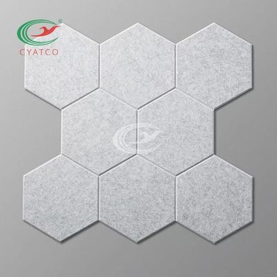 Αλεξίπυρες μη τοξικές Hexagon υγιείς επιτροπές, για πολλές χρήσεις Hexagon ακουστικά κεραμίδια