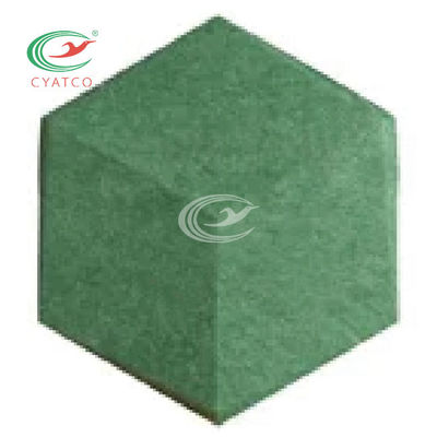 τρισδιάστατα ελαφριά Hexagon υγιή κεραμίδια, Odorless εξαγωνικές ακουστικές επιτροπές τοίχων