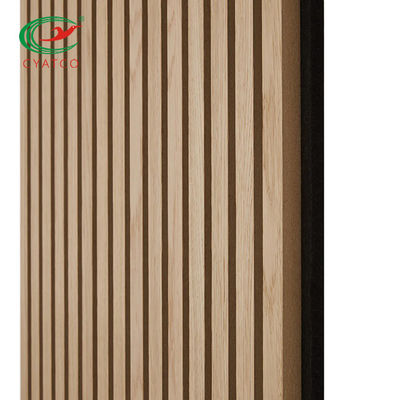 Πρακτικά αλεξίπυρα ξύλινα Slats τοίχων, για πολλές χρήσεις ξύλινη επιτροπή τοίχων