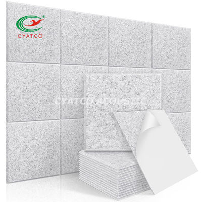 9mm Polyeater ίνες μειώνουν τον θόρυβο ένιωσε τοίχους Πίνακες αντίστασης στην πρόσκρουση ηχητική επένδυση