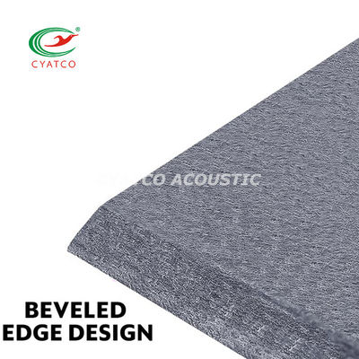 CYATCO 12 &quot;X 12&quot; τετραγωνική οθόνη τοίχου από ίνες ηχοασφαλής αφρό πάνελ εύκολο να κόψει το μέγεθος